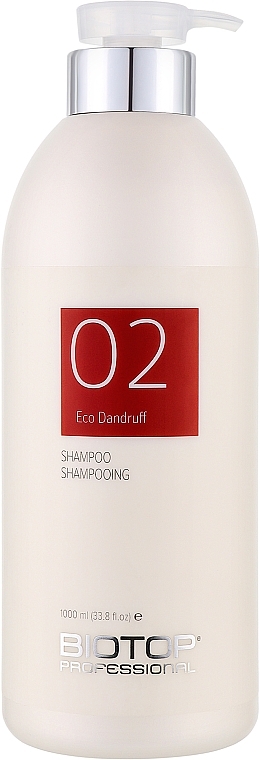 УЦІНКА Шампунь для волосся проти лупи - Biotop 02 Eco Dandruff Shampoo * — фото N3