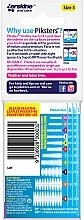 Межзубные ершики 3, желтые, 10 шт. - Piksters Interdental Brushes Yellow Size 3 — фото N2