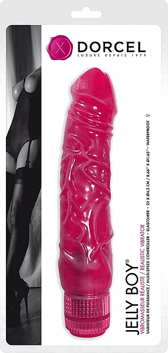 Вибратор - Marc Dorcel Jelly Boy Pink — фото N1