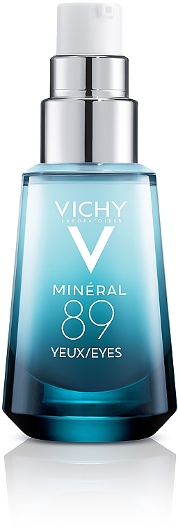 Гель для відновлення, зволоження та зміцнення захисного бар'єру шкіри навколо очей - Vichy Mineral 89 Repairing Eye Fortifier — фото N1
