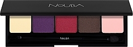 Палетка теней для век - NoUBA Unconventional Eyeshadow Palette — фото N1