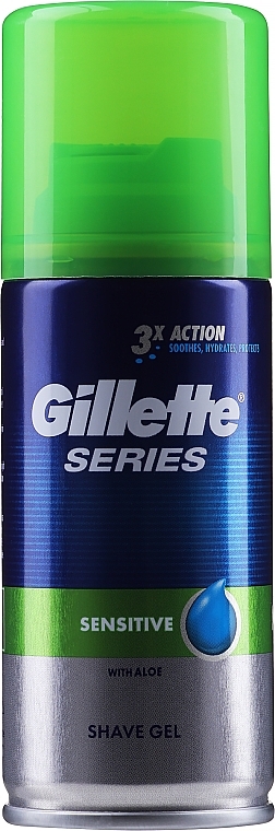 УЦІНКА  Гель для гоління для чутливої шкіри - Gillette Series Sensitive Skin Shave Gel for Men * — фото N11