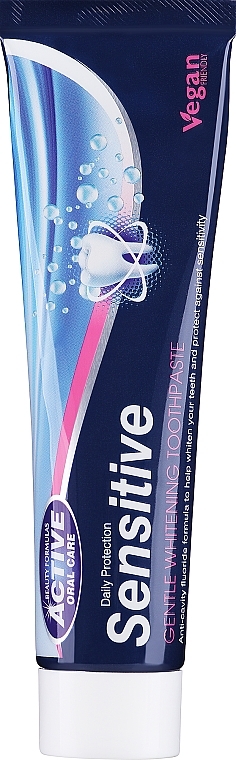 Відбілювальна зубна паста для чутливих зубів - Beauty Formulas Whitening Toothpaste Sensitive — фото N1