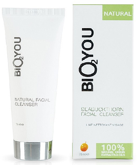 Очищувальний засіб для обличчя з обліпихою - Bio2You Natural Seabuckthorn Facial Cleanser — фото N1
