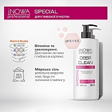 Шампунь для професійного глибокого очищення волосся та шкіри голови з морською сіллю - JNOWA Professional Deep Clean Shampoo — фото N2