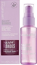 Олія для освітленого волосся - Lee Stafford Bleach Blondes Everyday Care Golden Girl Oil — фото N2