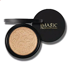 Духи, Парфюмерия, косметика Хайлайтер компактный - Imagic Bronzer & Highlighter Powder