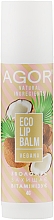 Парфумерія, косметика Бальзам для губ - Agor Vegana Eco Lip Balm
