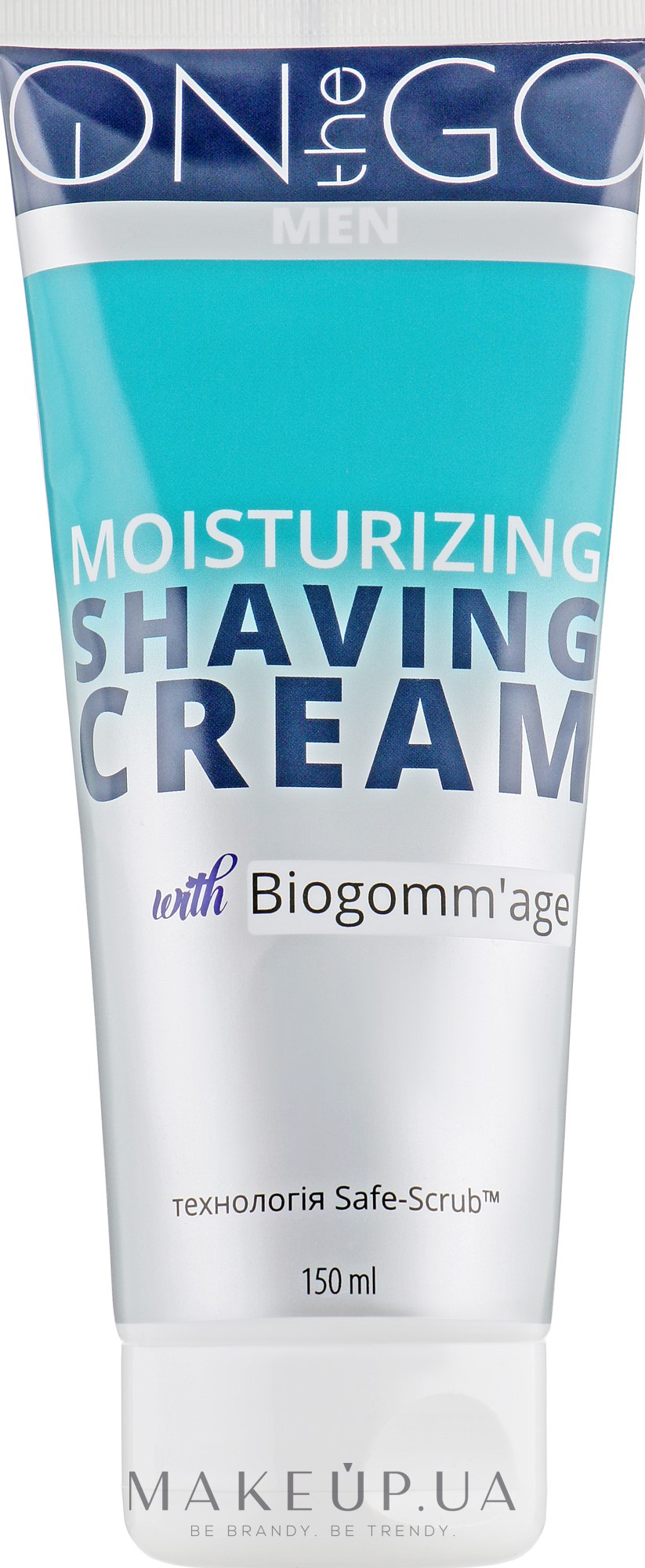 Увлажняющая крем-пена для бритья с Biogomm'age - J'erelia On the Go Men Moisturizing Shaving Cream — фото 150ml