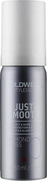 Спрей для блеска волос и защиты от влажности - Goldwell Stylesign Just Smooth Diamond Gloss
