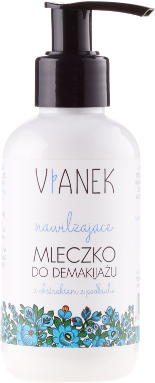 Молочко для видалення макіяжу, з ефектом зволоження - Vianek — фото N1
