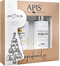 Набір - APIS Professional Ceramide Power Gift Set (f/gel/300ml + f/toner/300ml) — фото N1