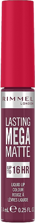 Жидкая матовая помада для губ - Rimmel Lasting Mega Matte Liquid Lip Colour