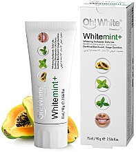 Парфумерія, косметика Відбілювальна зубна паста - Oh! White Whitemint+ Papaya Whitening Toothpaste