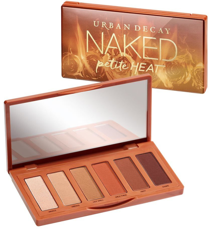 Палетка теней для век - Urban Decay Naked Petite Heat Eyeshadow Palette