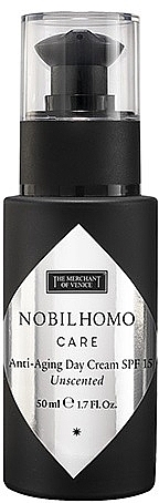 Антивозрастной дневной крем без запаха - The Merchant Of Venice Nobil Homo Care Anti-Aging Day Cream Spf 15 — фото N1