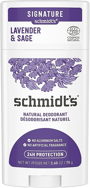 Натуральний дезодорант - Schmidt´s Naturals Deodorant Bergamot Lime — фото N1