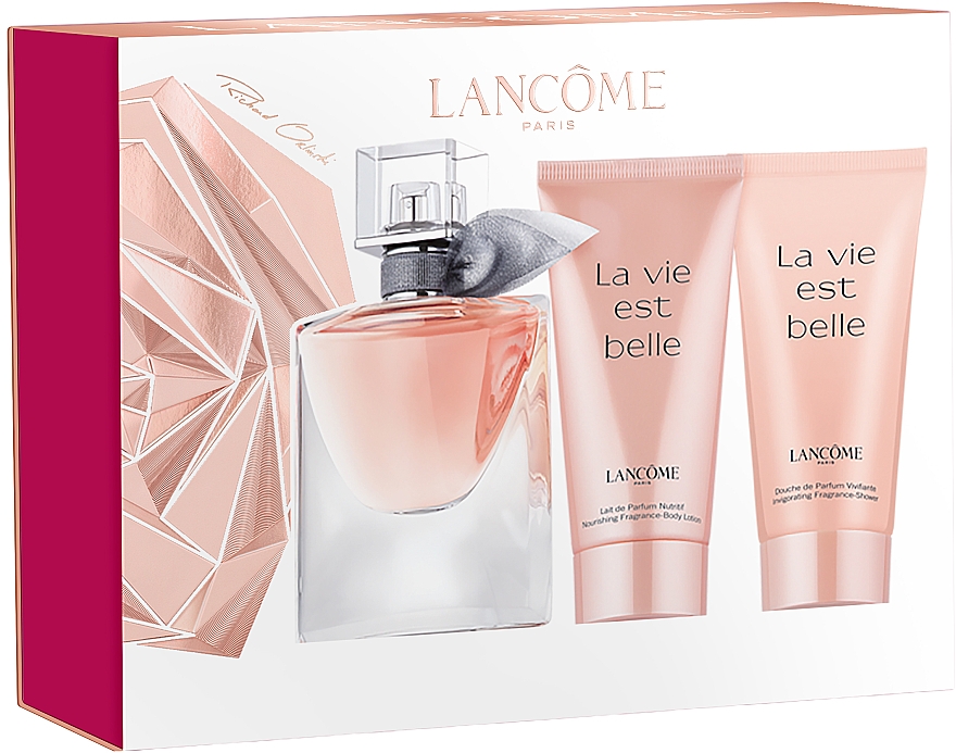 Lancome La Vie Est Belle - Набор (parfum/30 ml + b/lot/50 ml + show gel/50 ml) — фото N1