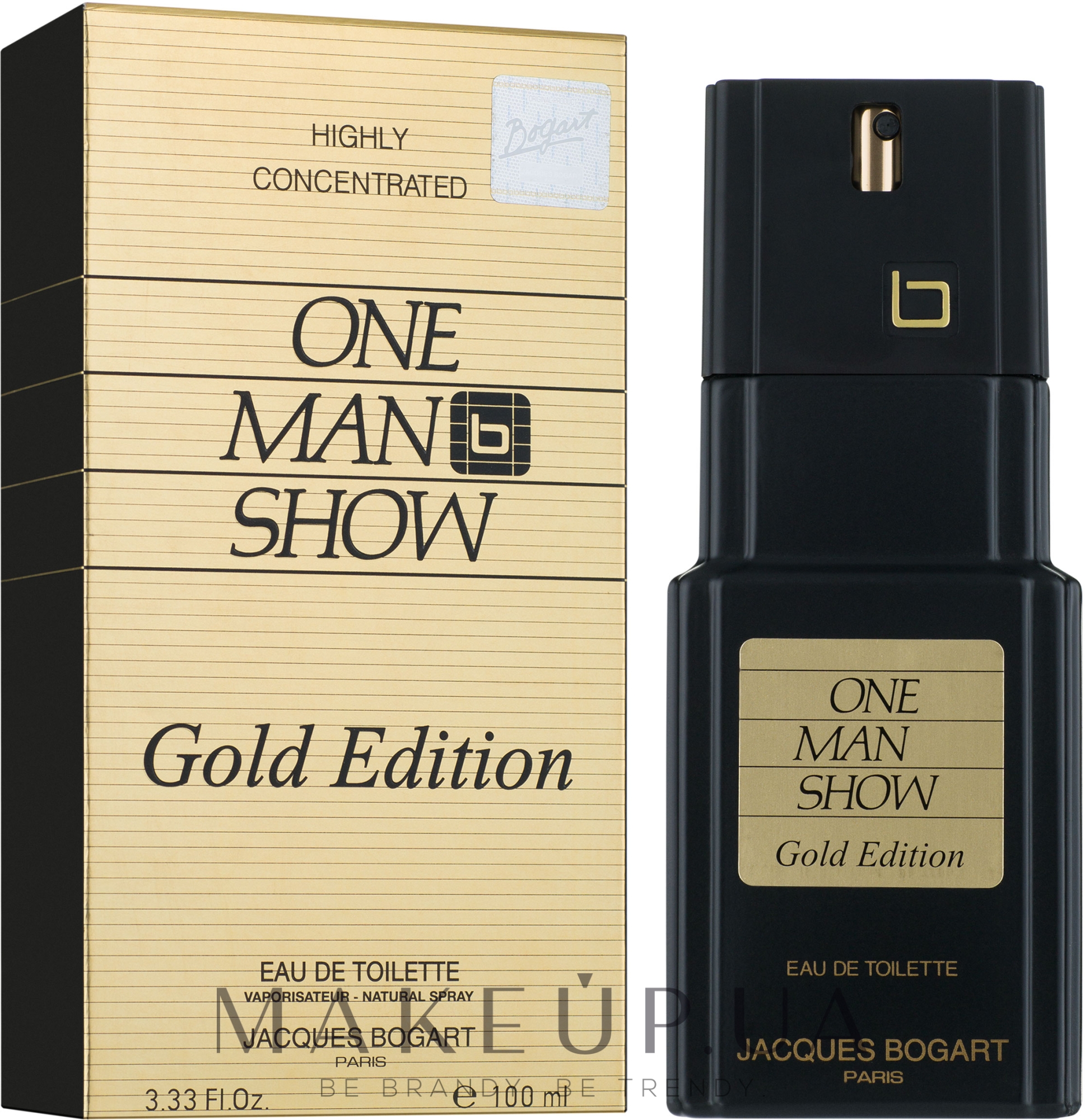 Bogart One Man Show Gold Edition - Туалетна вода — фото 100ml