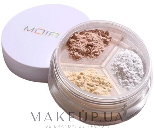 Розсипчаста пудра для обличчя - Moira Set & Correct Loose Setting Powder — фото 002 - Translucent