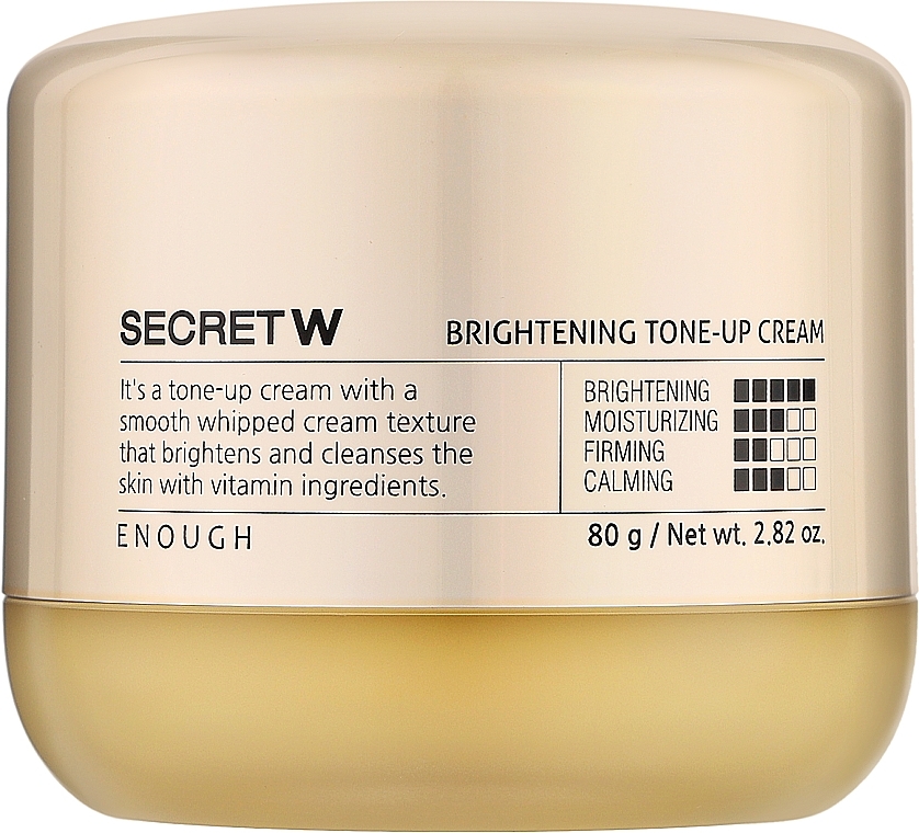 Крем для лица - Enough Secret W Brightening Tone-Up Cream — фото N1