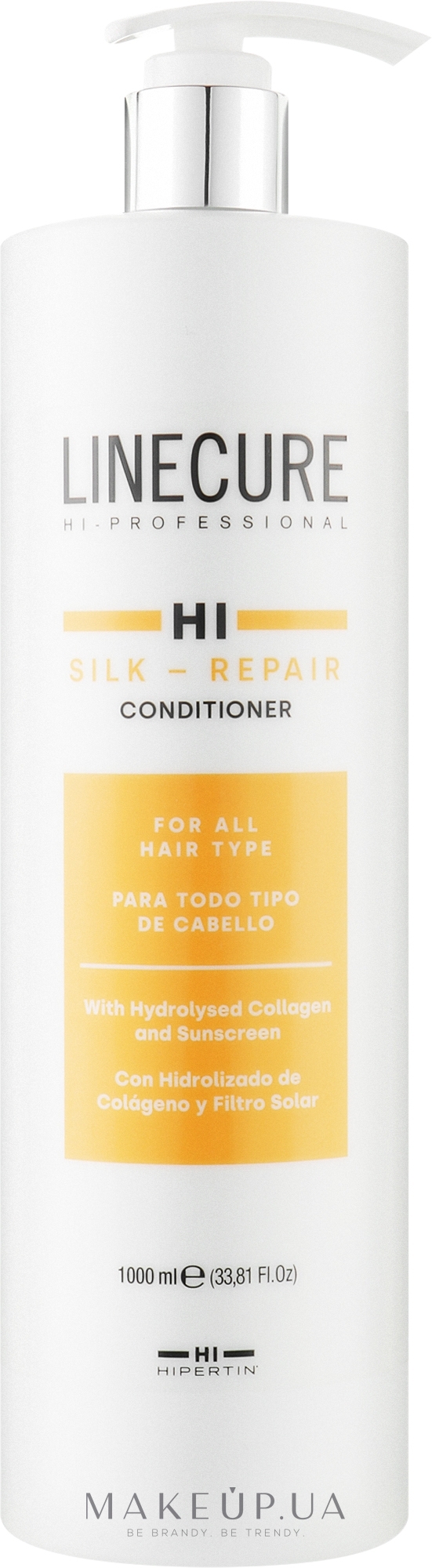 Кондиционер для всех типов волос - Hipertin Linecure Silk Repair Conditioner — фото 1000ml