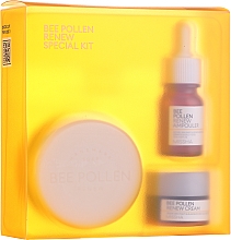 Парфумерія, косметика Набір - Missha Bee Pollen Special Kit (ser/10ml + cr/10ml + soap/100g)