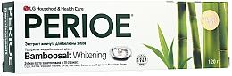 Парфумерія, косметика УЦІНКА! Зубна паста для білизни зубів - LG Household & Health Perioe Bamboosalt Whitening *