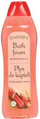 Пена для ванны "Ревень" - Naturaphy Bath Foam — фото N1
