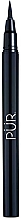 Парфумерія, косметика Підводка для очей - Pur On Point Waterproof Liquid Eyeliner Pen