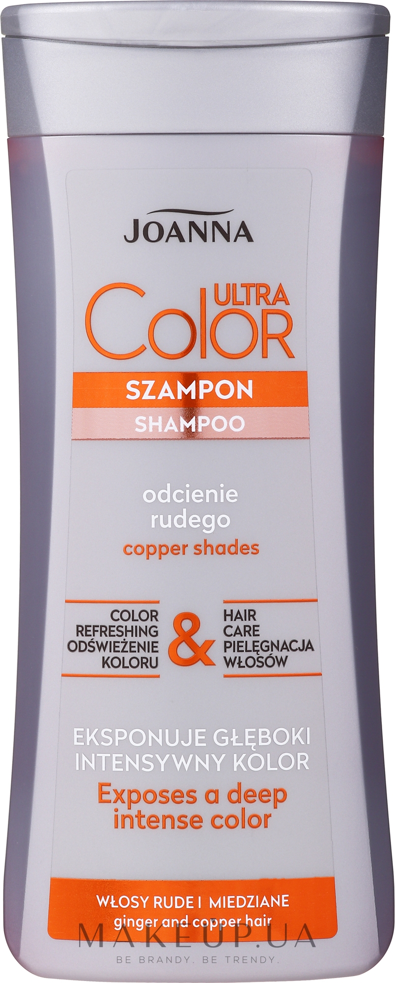 Шампунь для рыжих волос - Joanna Ultra Color System — фото 200ml