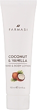 Лосьйон для рук і тіла "Кокос та ваніль" - Farmasi Coconut & Vanilla Hand and Body Lotion — фото N1