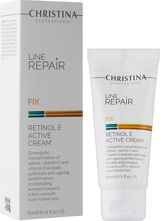 Крем с ретинолом и витамином Е для лица - Christina Line Repair Fix Retinol E Active Cream — фото N2