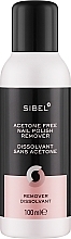 Рідина для зняття лаку без ацетону - Sibel Acetone Free Nail Polish Remover — фото N1