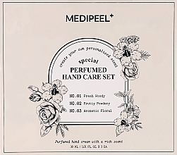 Парфумерія, косметика Набір - MEDIPEEL Special Perfumed Hand Care Set (h/cr/30ml*3)