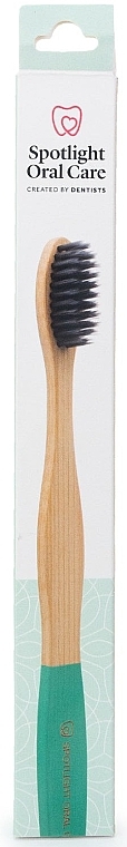 Бамбукова зубна щітка, зелена - Spotlight Oral Care Jade Bamboo Toothbrush — фото N1