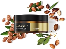 Маска для волос с аргановым маслом - Nanoil Argan Hair Mask — фото N3