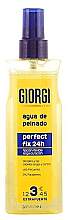 Парфумерія, косметика Спрей для волосся - Giorgi Line Perfect Fix 24h Water Styling Spray Nº3