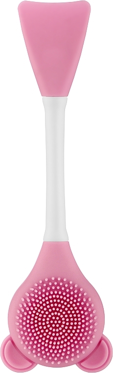 Пензлик для масок та очищення обличчя, Pf-251, рожевий - Puffic Fashion — фото N1