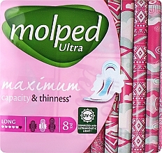 Гігієнічні прокладки Ultra Long, 8 шт. - Molped — фото N1