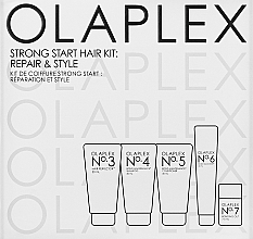 Парфумерія, косметика Набір, 5 продуктів - Olaplex Strong Start Hair Kit