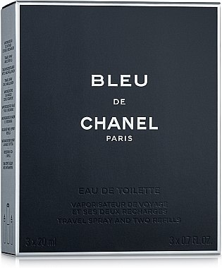 Chanel Bleu de Chanel - Туалетная вода (сменный блок с футляром) (тестер) — фото N2
