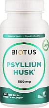 Диетическая добавка "Подорожник", 500 мг - Biotus Psyllium Husk — фото N1