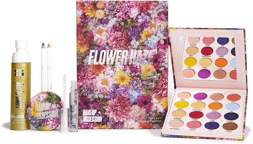 Набор, 6 продуктов - Makeup Obsession Flower Haze Set  — фото N1