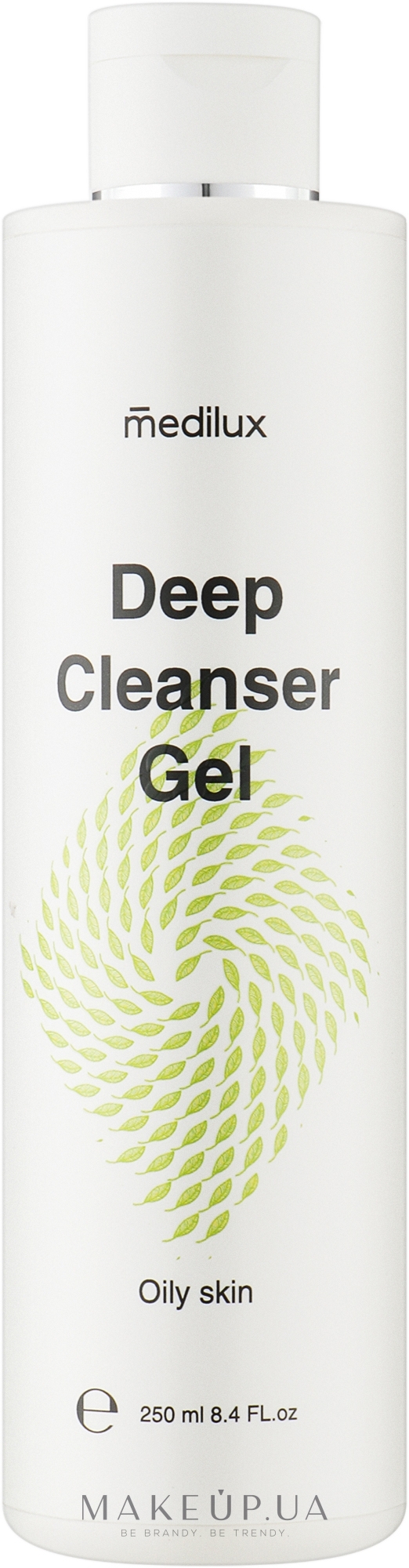 Очищающий гель для жирной кожи - Medilux Deep Cleanser Gel — фото 250ml