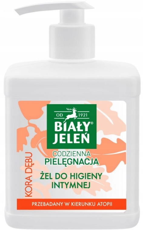 Гіпоалергенний гель для інтимної гігієни з корою дуба - Bialy Jelen Hypoallergenic Gel For Intimate Hygiene — фото N1