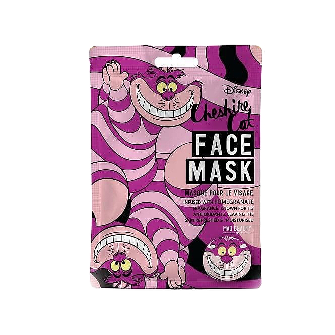 Маска для обличчя "Чеширський кіт" - Mad Beauty Disney Animal Face Mask Cheshire Cat — фото N1