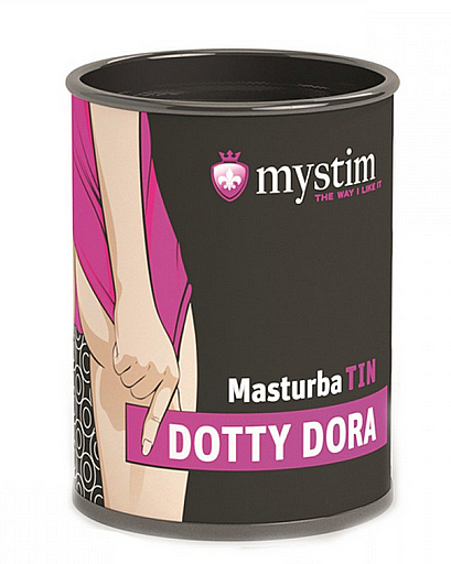 Мастурбатор - Mystim MasturbaTIN Dotty Dora Dots — фото N1