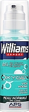 Гель для бритья без спирта - Williams Expert Oxygen Shaving Gel 0% Alcohol — фото N1