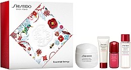 Духи, Парфюмерия, косметика Набор - Shiseido Essential Energy Holiday Kit (cr/50ml + foam/15ml + f/lot/30ml + conc/5ml)